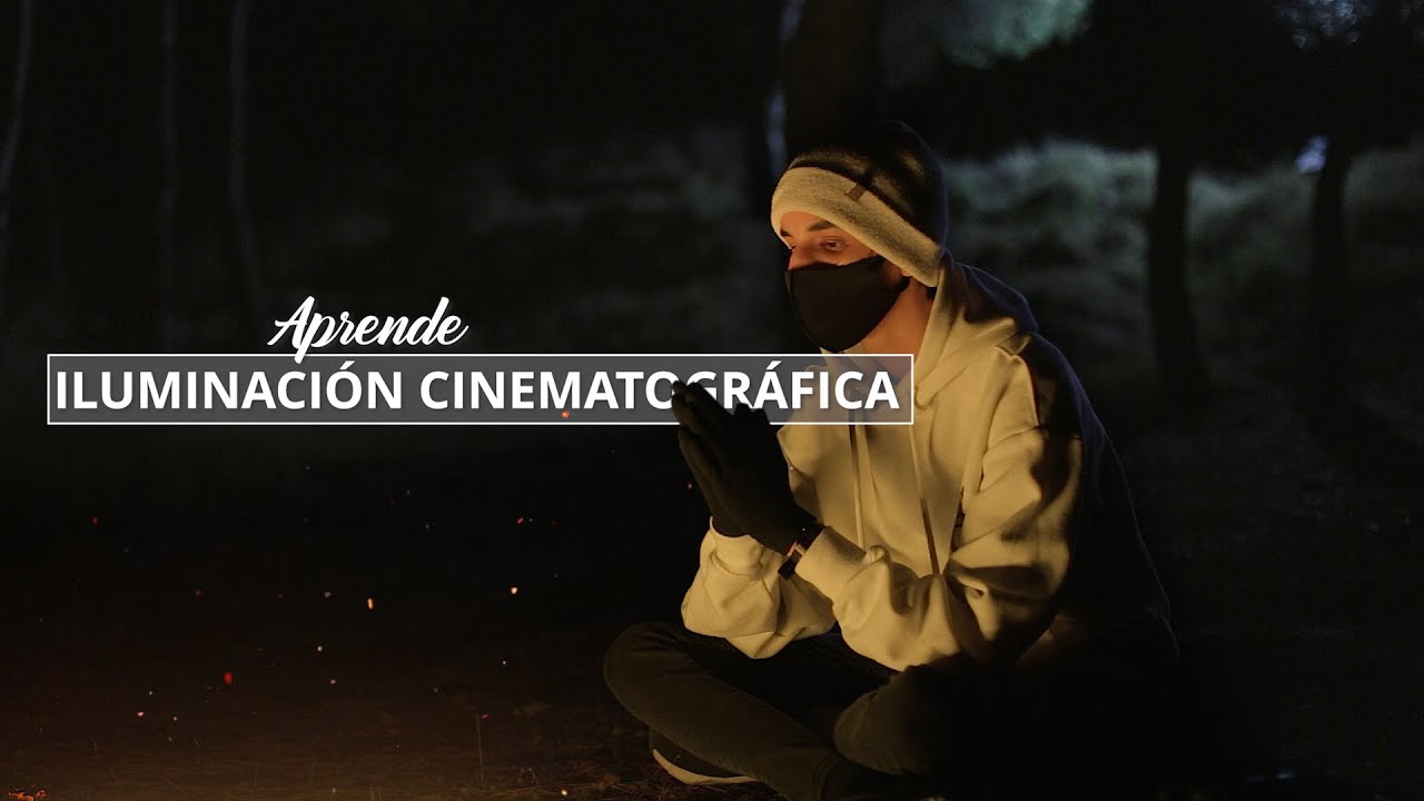 Cómo ILUMINAR una ESCENA NOCTURNA en medio del BOSQUE | Iluminación cinematográfica