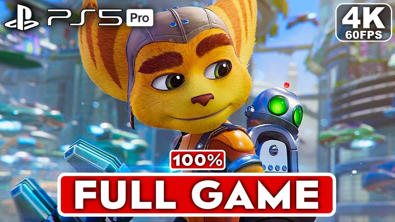 RATCHET AND CLANK RIFT APART Gameplay Walkthrough FULL GAME 100% [4K 60FPS PS5 PRO] - No Commentary
