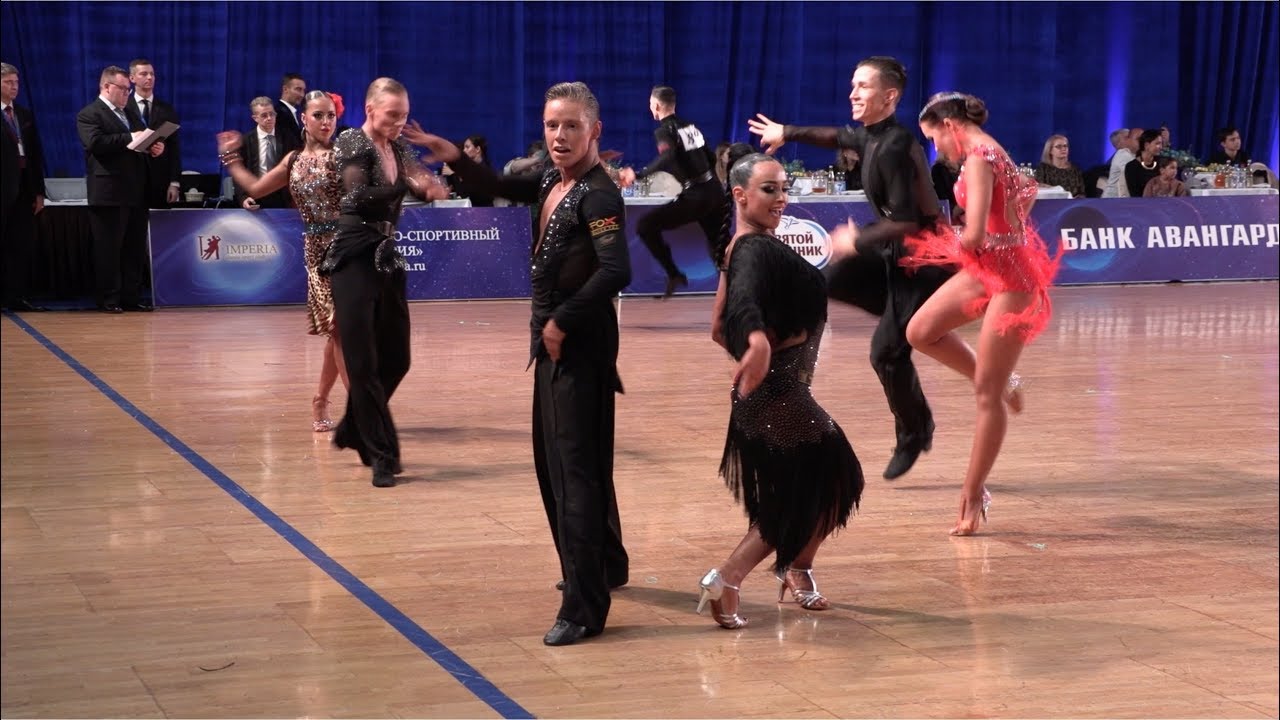 Vladimir Timofeev - Evgenia Florinskaya USA, Jive | WDSF International Open Latin
