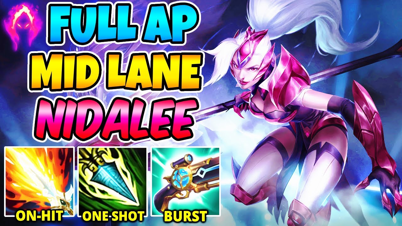 ОДНОКРАТНЫЙ ПОЛНЫЙ AP НИДАЛИ НА СРЕДНЕЙ ЛИНИИ - League of Legends