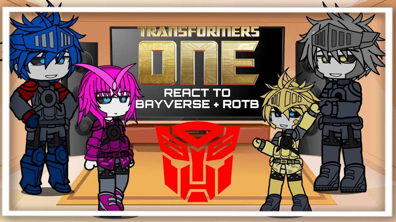 Transformers One React to Bayverse + ROTB || Multiverse Reaction Ep. 1 || Gacha React