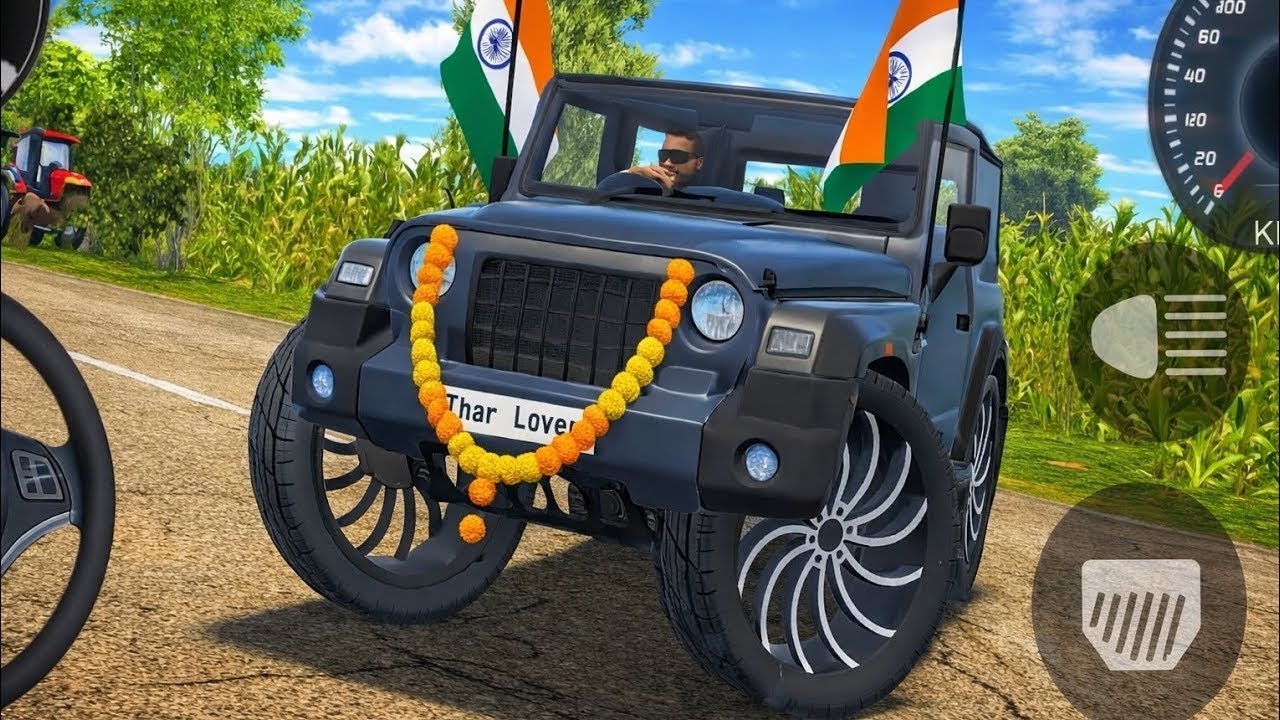 Modified Mahindra Thar Car Games: Indian Cars (Gadi Wala Game) - Car Game Android Gameplay 2026