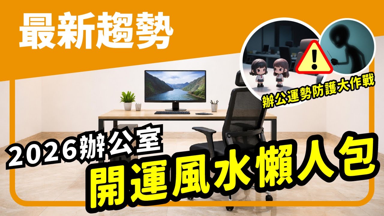 【2026辦公室風水懶人包】你以為是小人多，其實是空間在搞你：用科學角度解讀辦公室風水