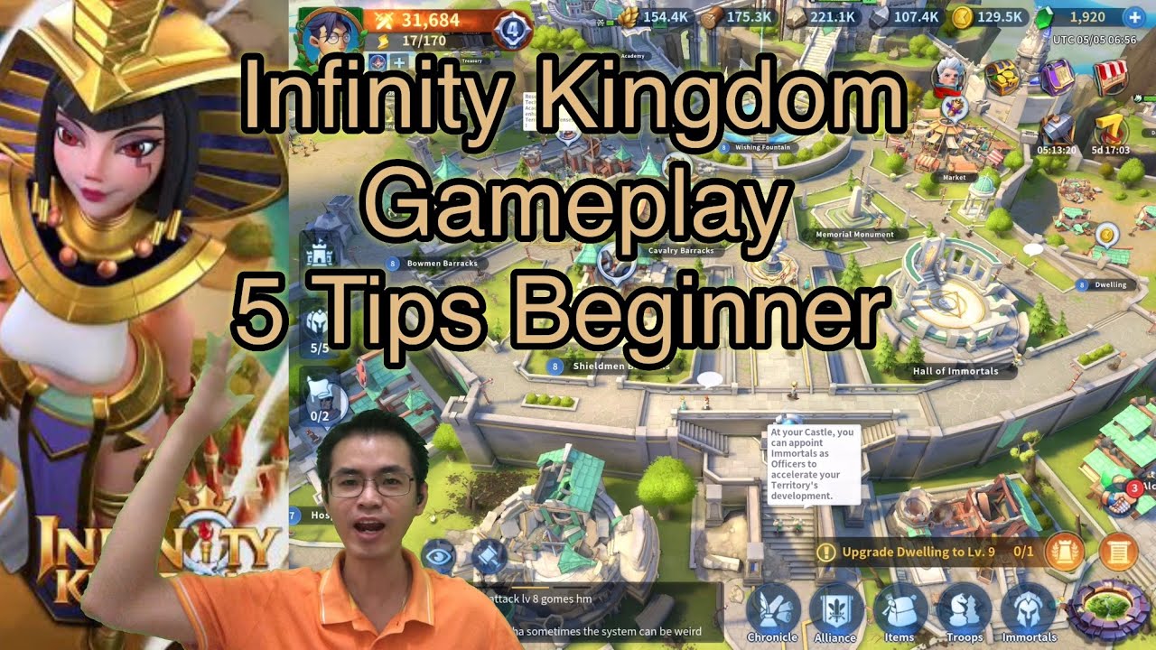 5 Tips Beginner Infinity Kingdom Gameplay