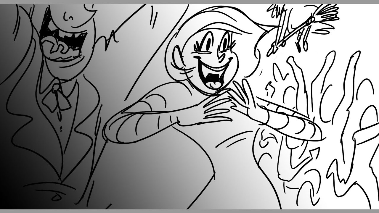 Hotel Transylvania 1 Original Johnny's Rock storyboard.