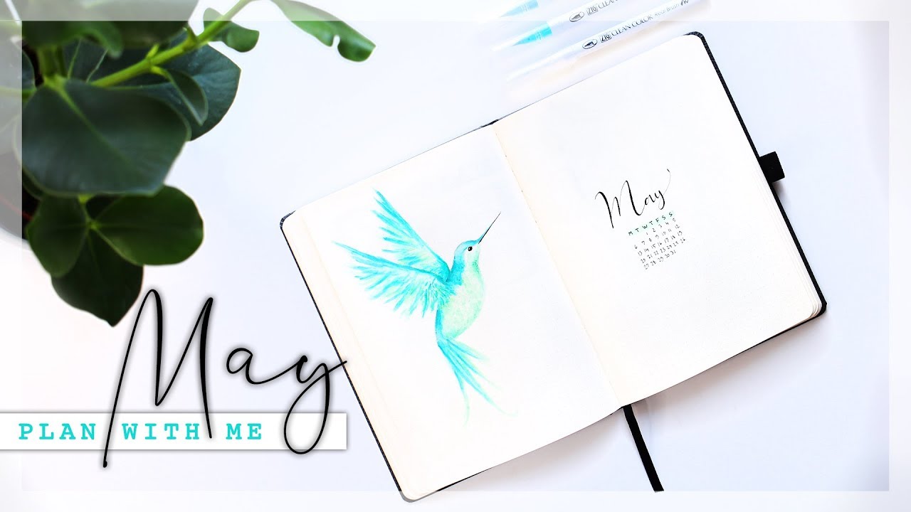 MAY 2019 Plan With Me // Bullet Journal Monthly Setup