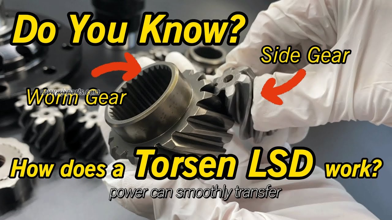 How Does a Torsen Limited Slip Differential Work?