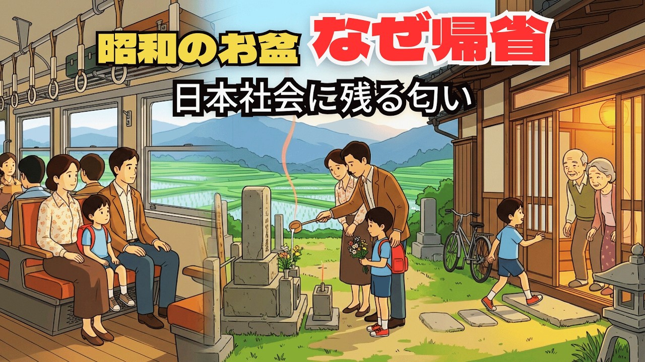 昭和のお盆は なぜ日本社会が帰省に向かったのか
