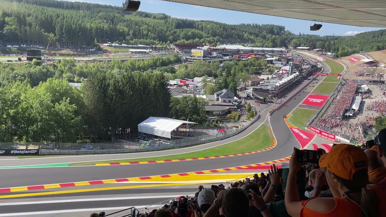 Grand Prix de Spa Francorchamps 2022 - Départ - Raidillon Eau Rouge