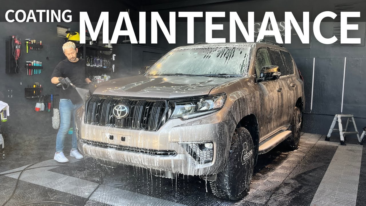 TOYOTA LAND CRUISER PRADO MAINTENANCE WASH | car wash | detailing | GTECHNIQ |