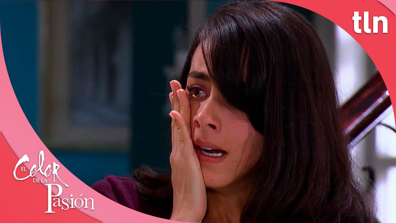 Milagros agrede a Lucía | El color de la pasión 1/2 | Capítulo 23 | tlnovelas