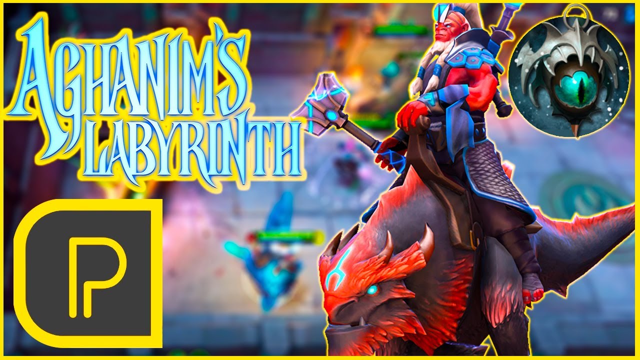 Healing Disruptor Build - Purge plays Aghanims Labyrinth Grand Magus