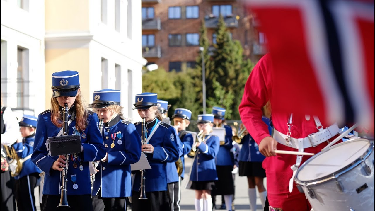 Kampen skoles musikkorps er klar til 17.mai 2020