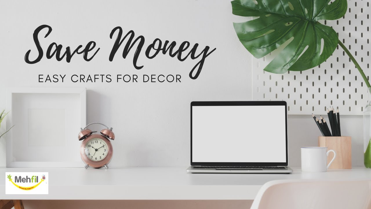 Simple Craft Ideas To Make Decore From Waste Materials - Mehfil Spread The Happiness