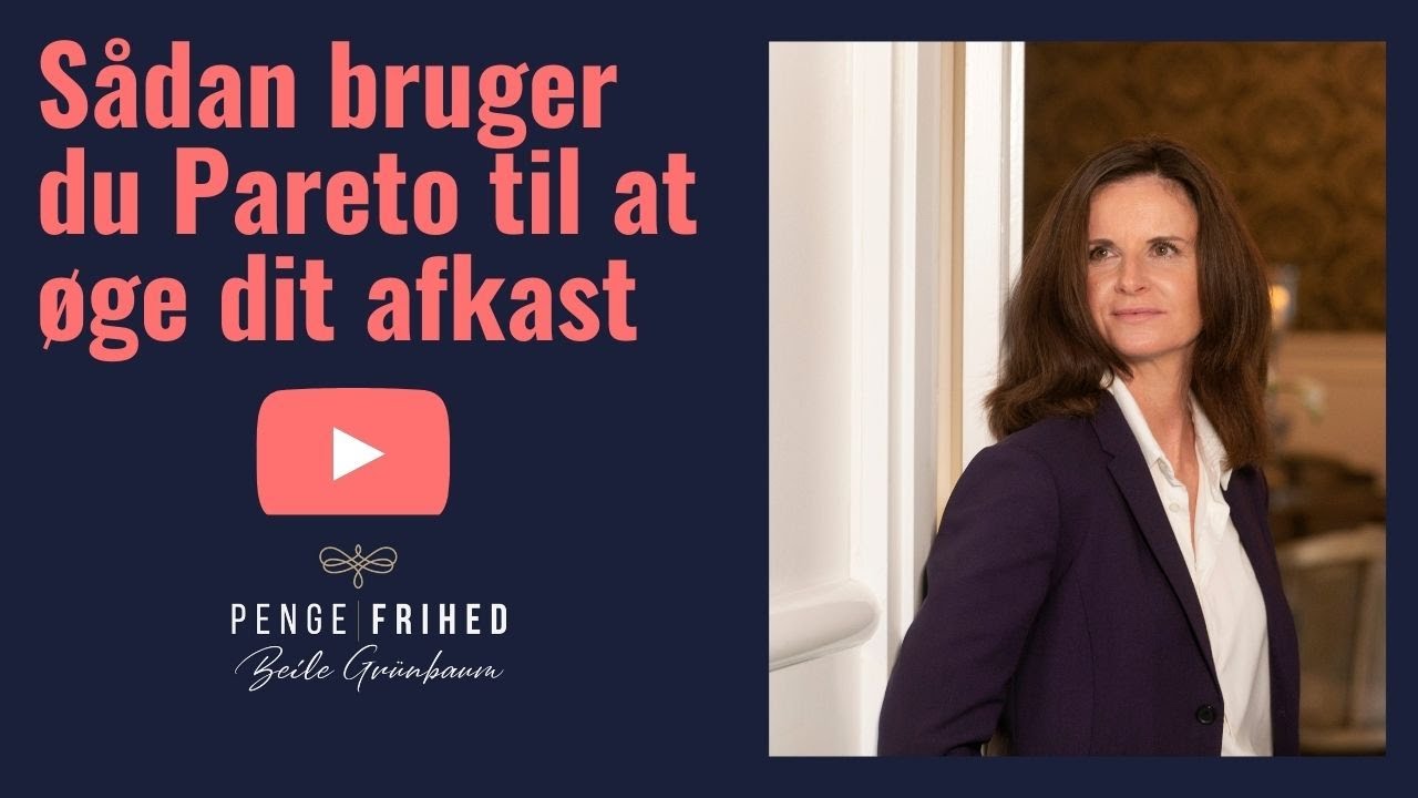 Hvordan du &oslash;ger din indkomst, dit udbytte og dit afkast med 80/20 reglen.