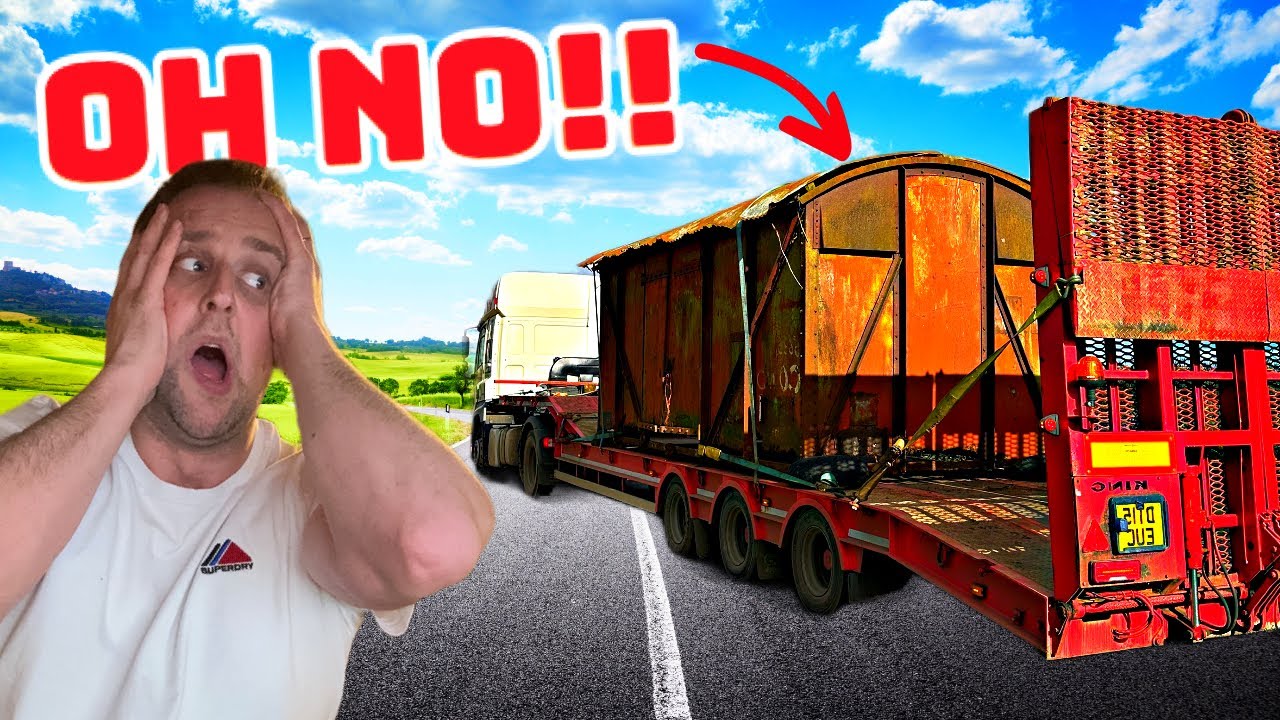 Second Job As An Owner Operator | A ROTTEN Railway Carriage | #truckertim