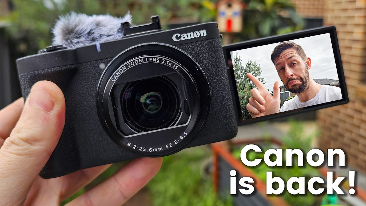 Обзор Canon PowerShot V1 &ndash; практически идеальная камера для видеоблогов в путешествиях.