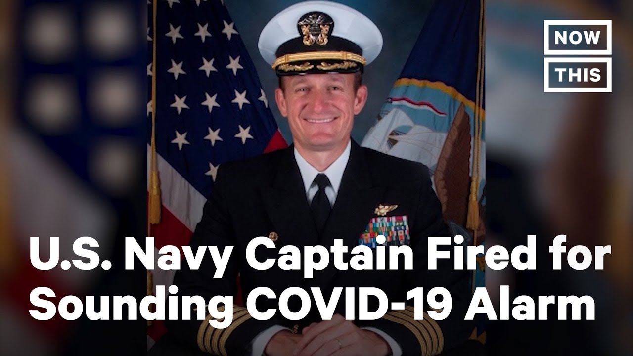U.S. Navy Captain Brett Crozier Fired After Speaking Out About COVID-19 | NowThis