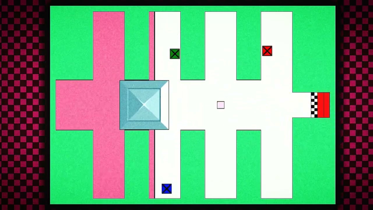 Square race // choose your colour 🟦🟥 🟨🟩 // #games #2026 