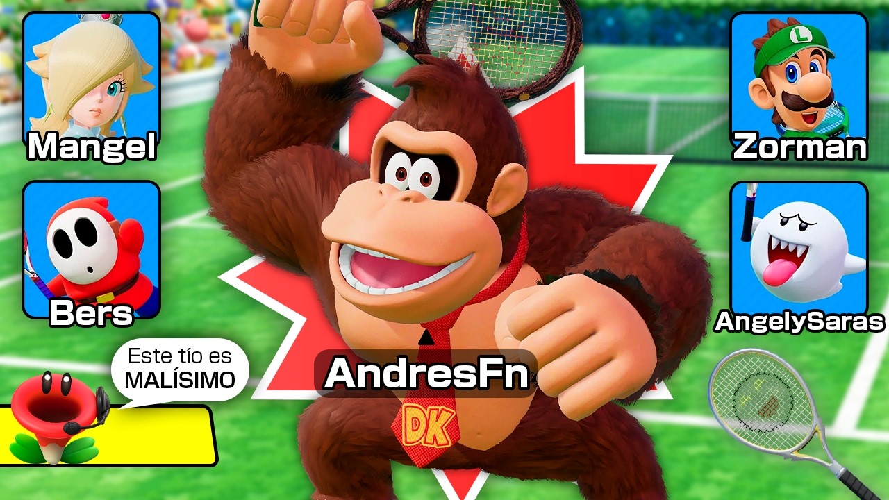 Competí en un Torneo SURREALISTA de MARIO TENNIS FEVER
