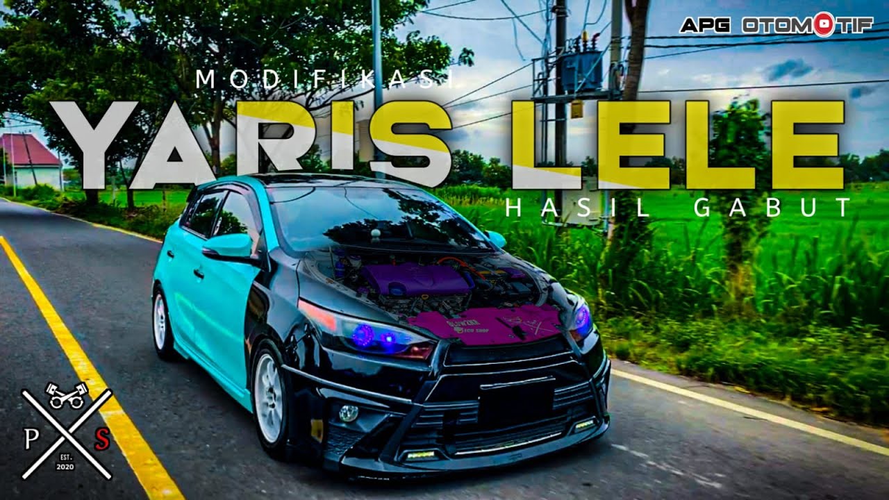 MODIFIKASI TOYOTA YARIS LELE || PANTURA SQUAT || APG OTOMOTIF