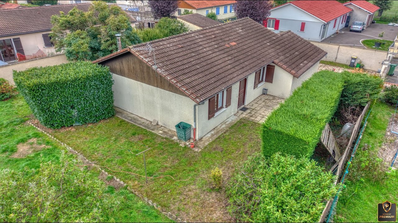 Veauche 42340 Maison 5 Pièces 93m2 + Terrain 800 m2 A Vendre