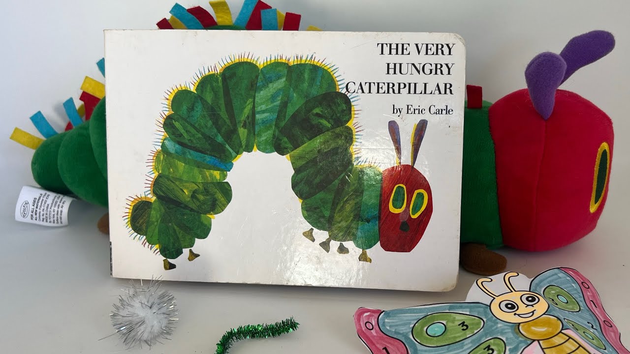 Toys Act Out The Very Hungry Caterpillar Story 🐛🦋📚