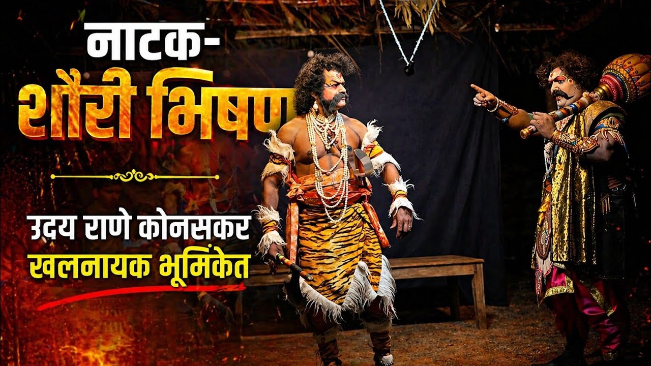 उदय राणे कोनसकर आणि संजय काळे संघर्ष|शौरी भिषण|कोनशी शिमगोस्तव-2026 नाट्यप्रयोग 