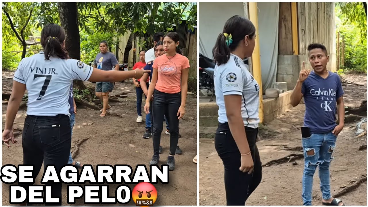 Delmi y la Flaca  se pegan su arrastrada se pelean por el cuate