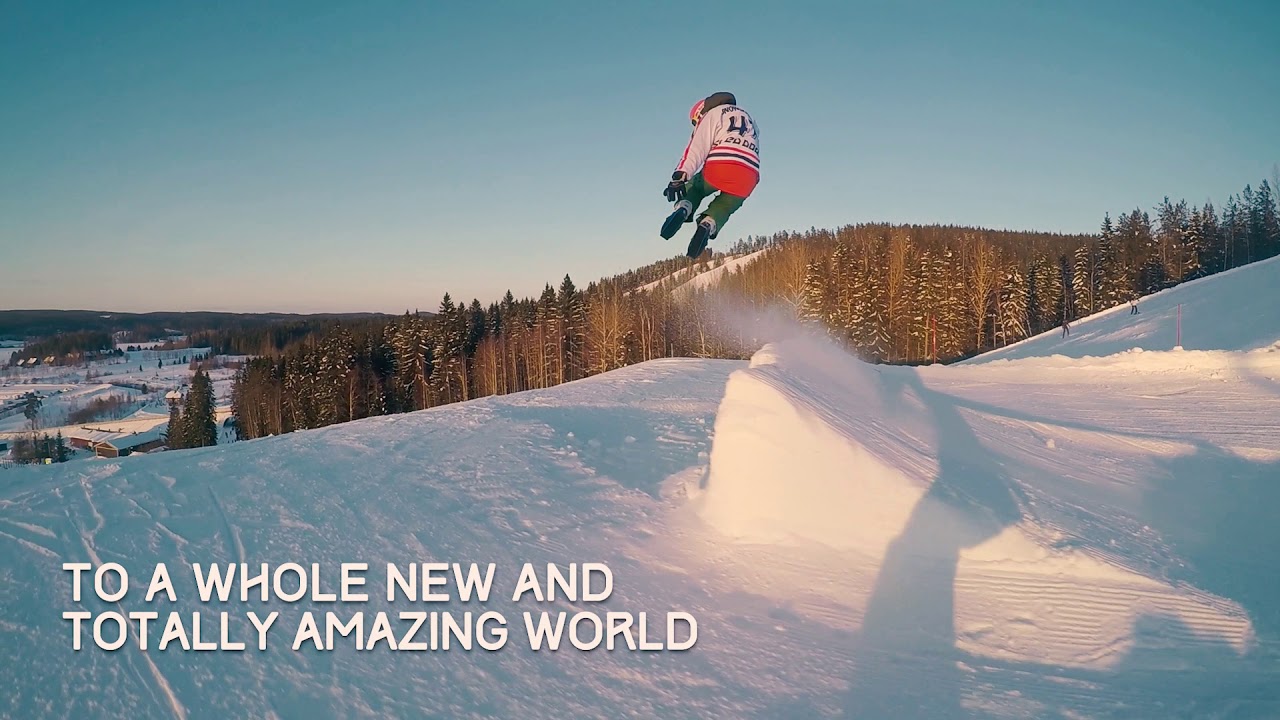 You have to skate with these, not ski!