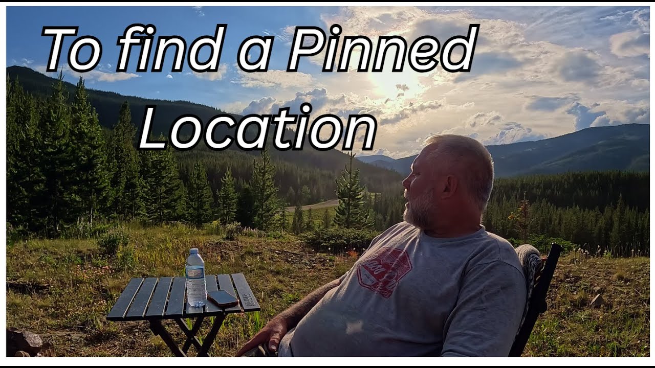 To Find A Pinned Location