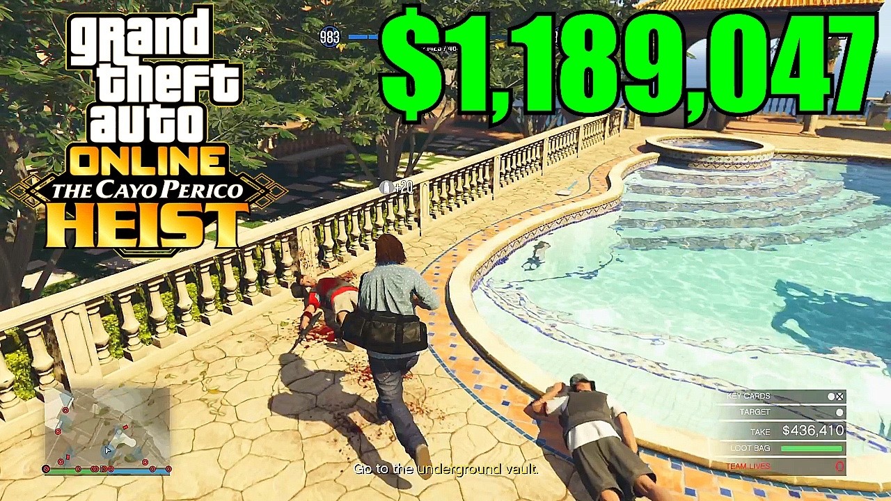 GTA 5 Online The Cayo Perico Heist Solo Money Guide Vol.63