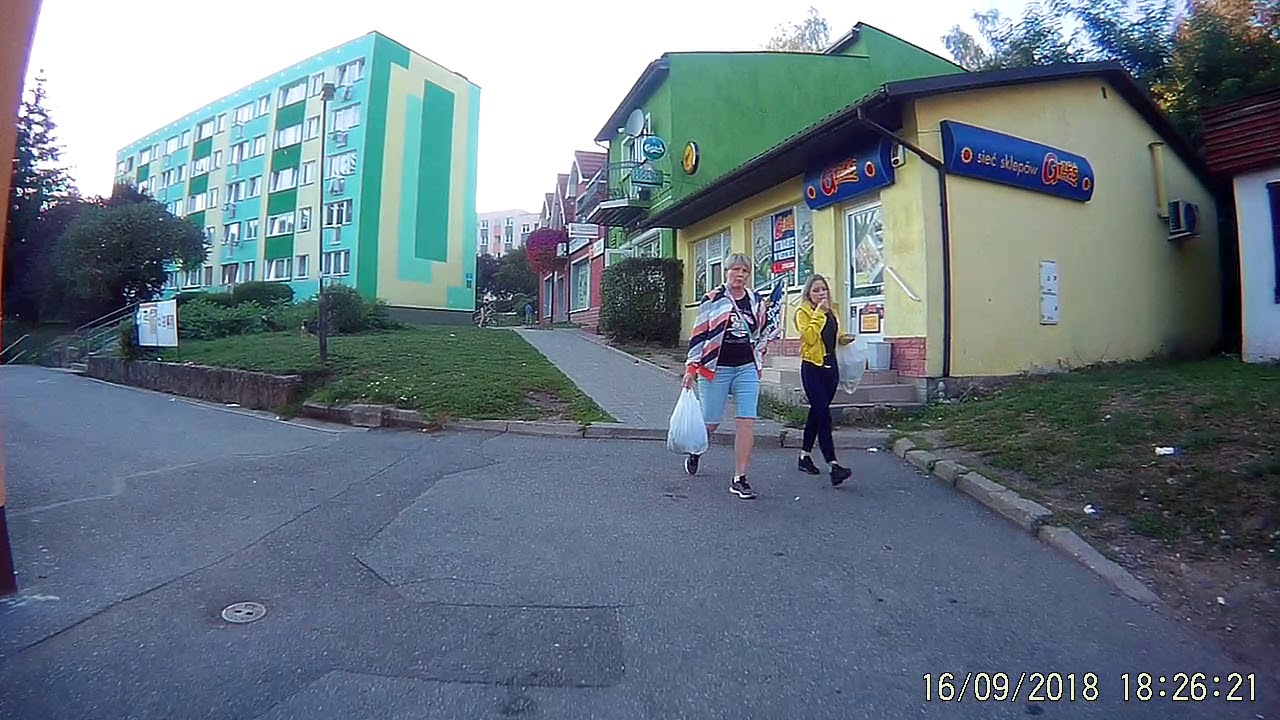 Nowa Ruda przejażdżka ulicami miasta :)