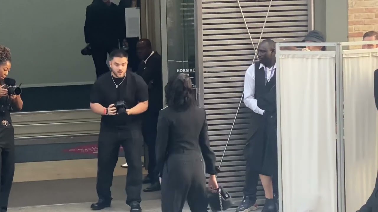 Eva Green at fashion show ￼ Alexander McQueen in paris 0/October/2023