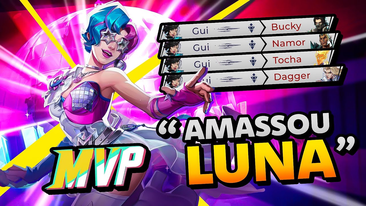 FUI ELOGIADO PELOS TEAMMATES COM A NOVA SKIN DA LUNA DPS