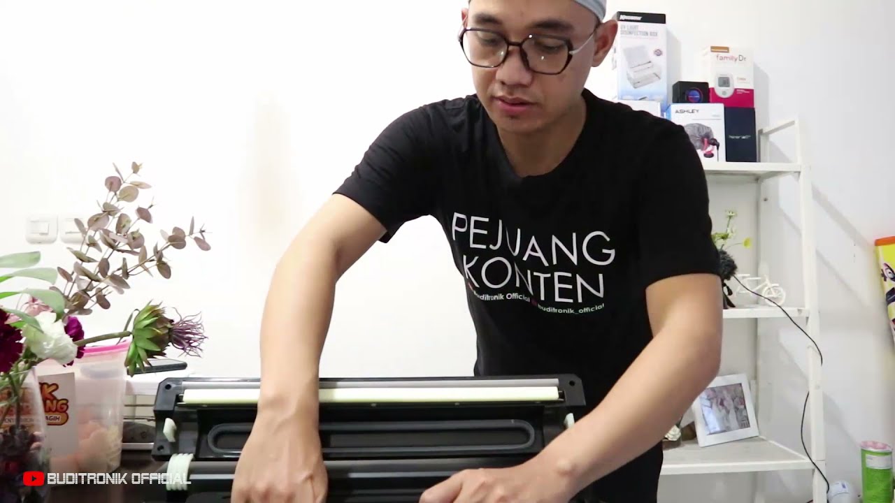 REVIEW SINBO AUTOMATIC VACUUM SEALER P400 ALAT VAKUM PLASTIK OTOMATIS