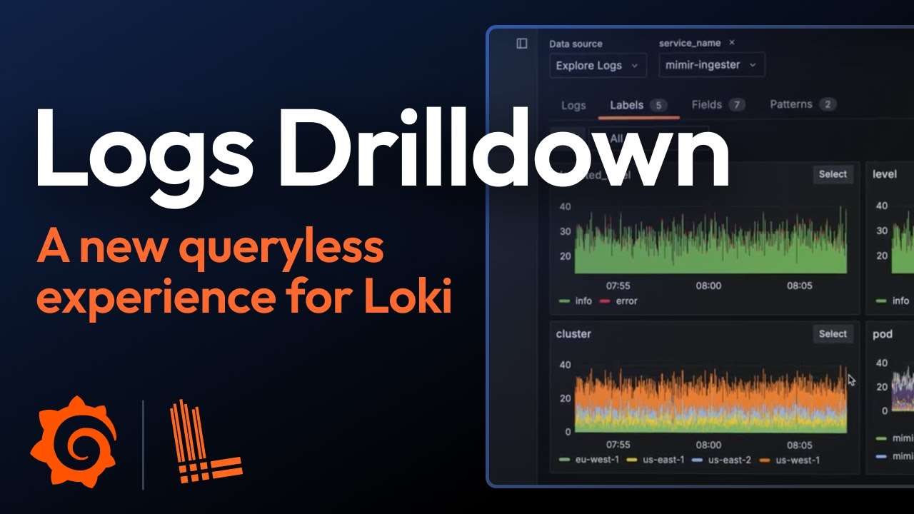 Demo: Logs Drilldown (Previously Explore Logs) — A Queryless Experience for Loki | Grafana Labs