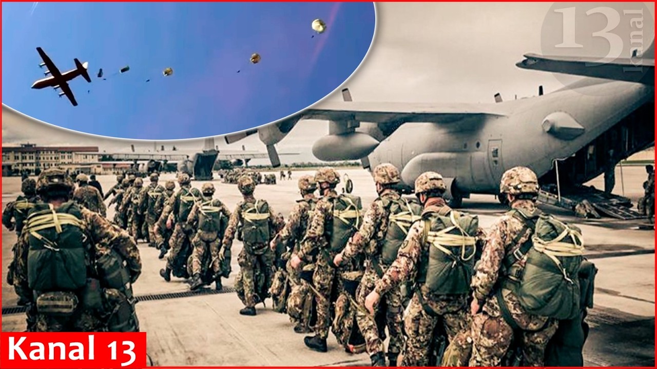 British and French paratroopers are deployed to Ukraine; they  will deter Russian army