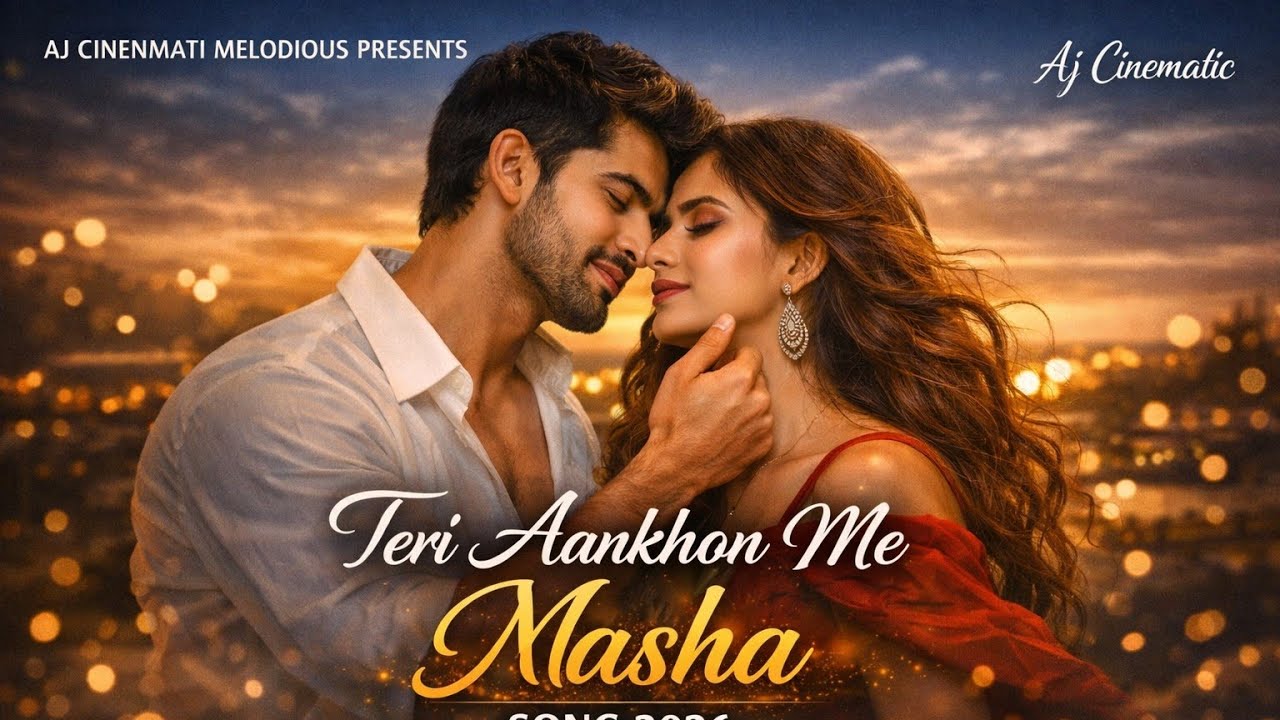 Teri Aankhon Me Nasha | New Bollywood Style Song 2026 | Aj Cinematic Melodious | Lyrics: Ajay Valvi