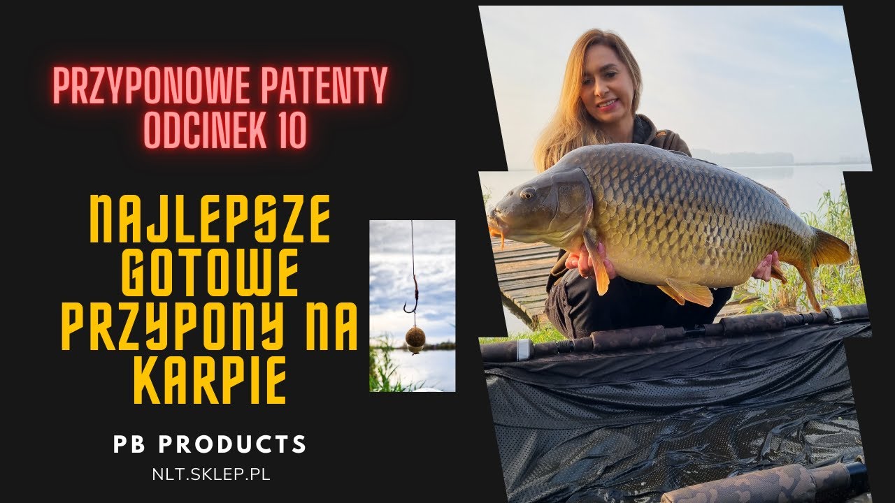 Najlepsze gotowe przypony na karpie - Przyponowe patenty znad wody - odcinek 10  - NLT.SKLEP.PL