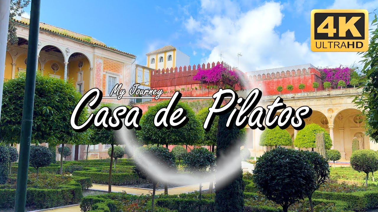 Exploring Casa de Pilatos (Spain) | (｡&bull;̀ᴗ-)✧ | 4K UHD