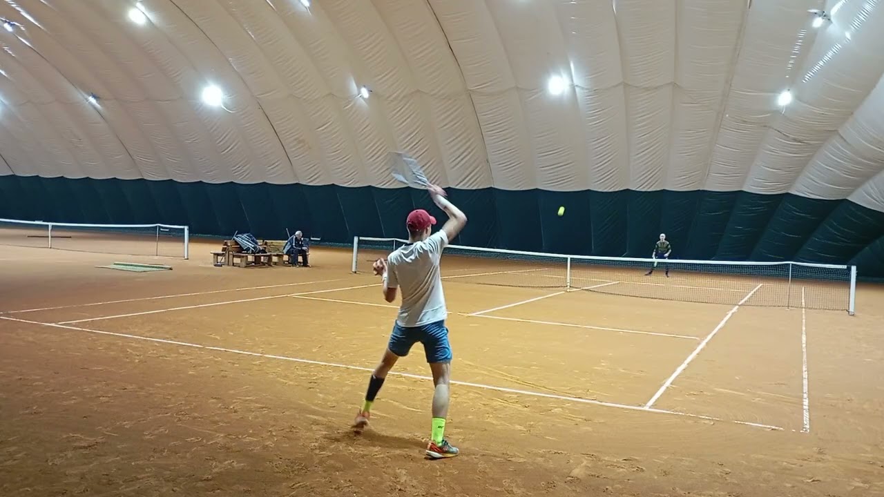 31.01.2026. ATL MTA ARENA MASTERS 1000 CLAY. Фінал. Фрагменти матчу. А.КОЖЕМ'ЯКІН - Є.ФЕДЧЕНКО - 6:2