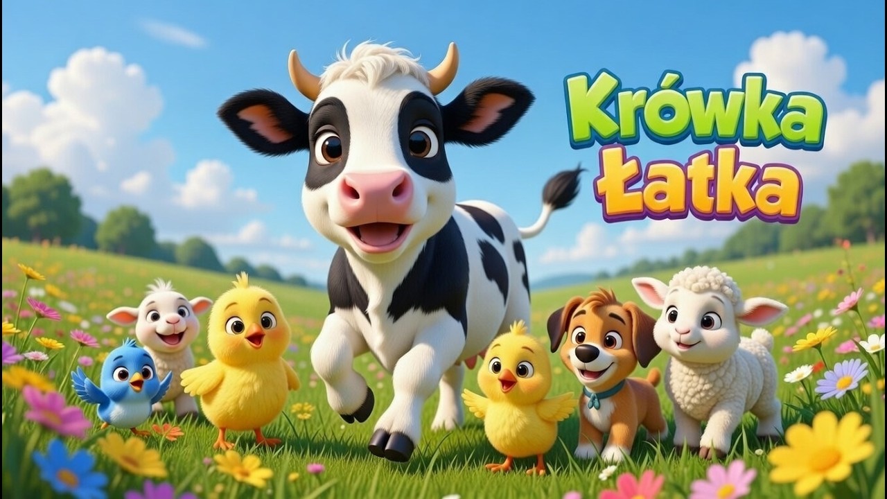 Krówka Łatka - Piosenka dla dzieci