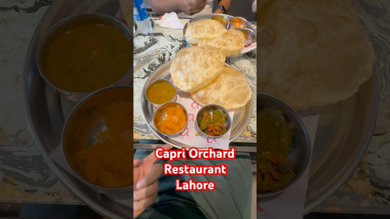 Breakfast at Capri Restaurant in Liberty Market Gulberg (Lahore) | royal-style breakfast #foryou