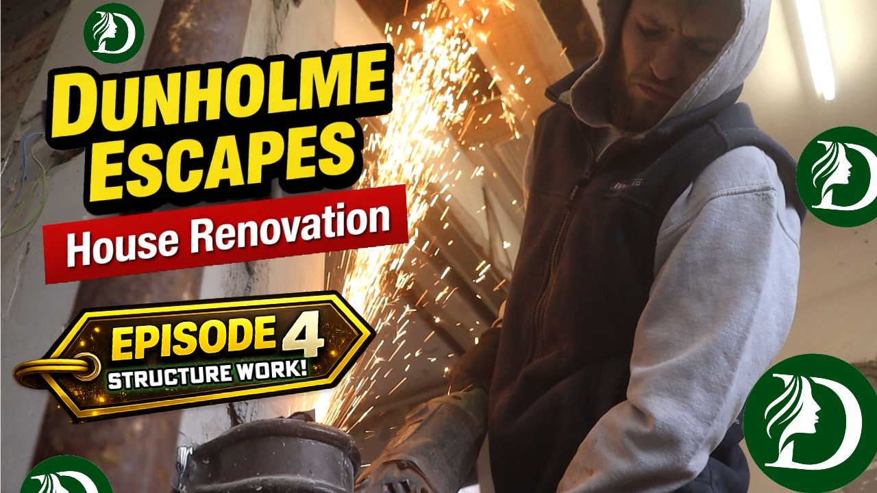 Dunholme Escapes House Renovation - Episode 4 - Structure Work!