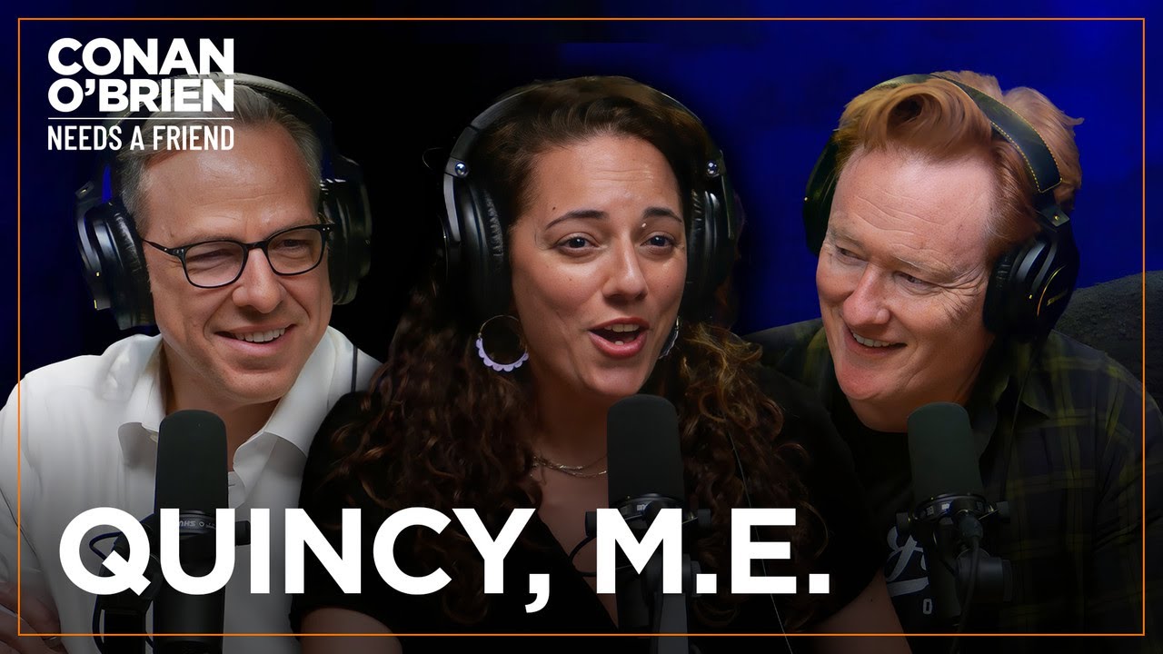 Jake Tapper & Conan Convince Sona To Watch “Quincy M.E.” | Conan O'Brien Needs A Friend