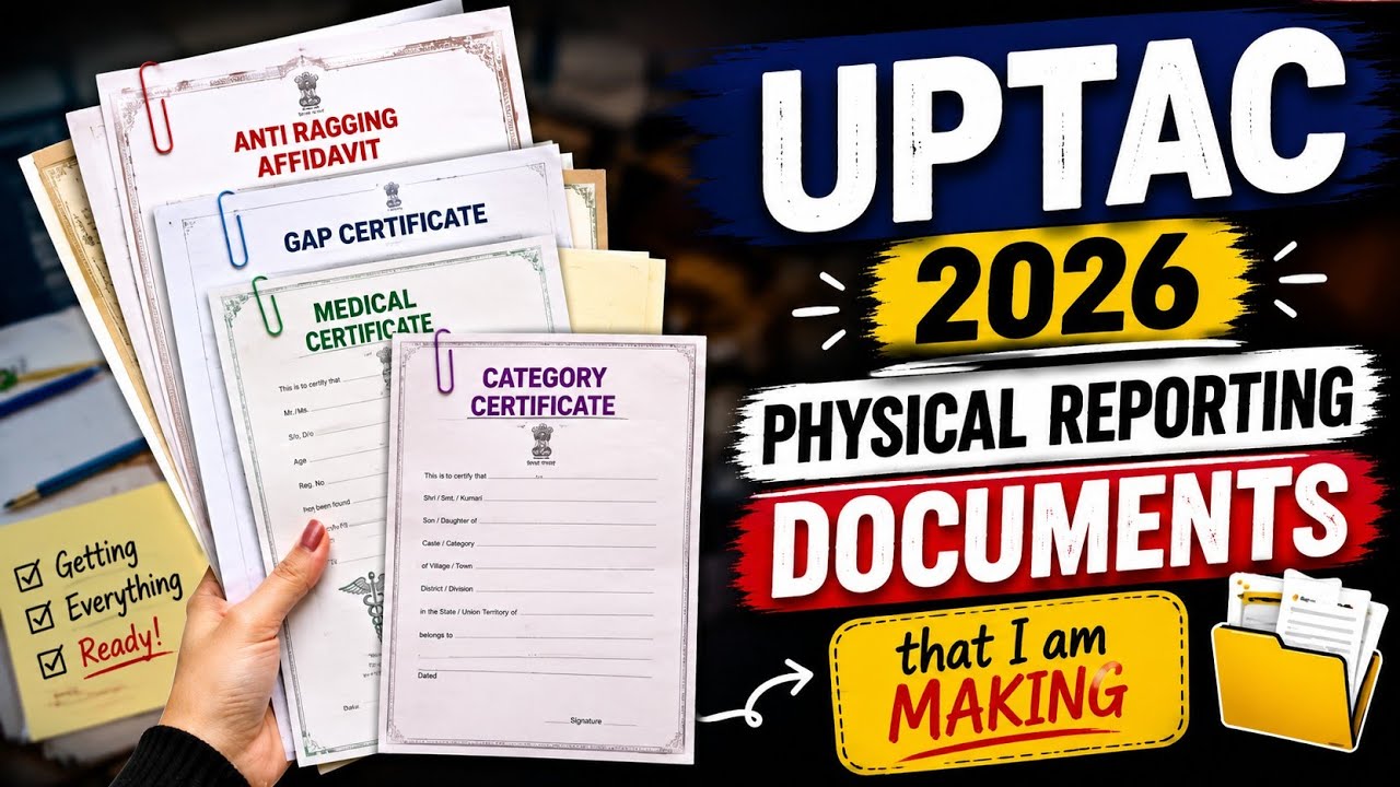 UPTAC 2026 Physical Reporting Documents 📚|Every Document I'm Getting Ready Before College Reporting!