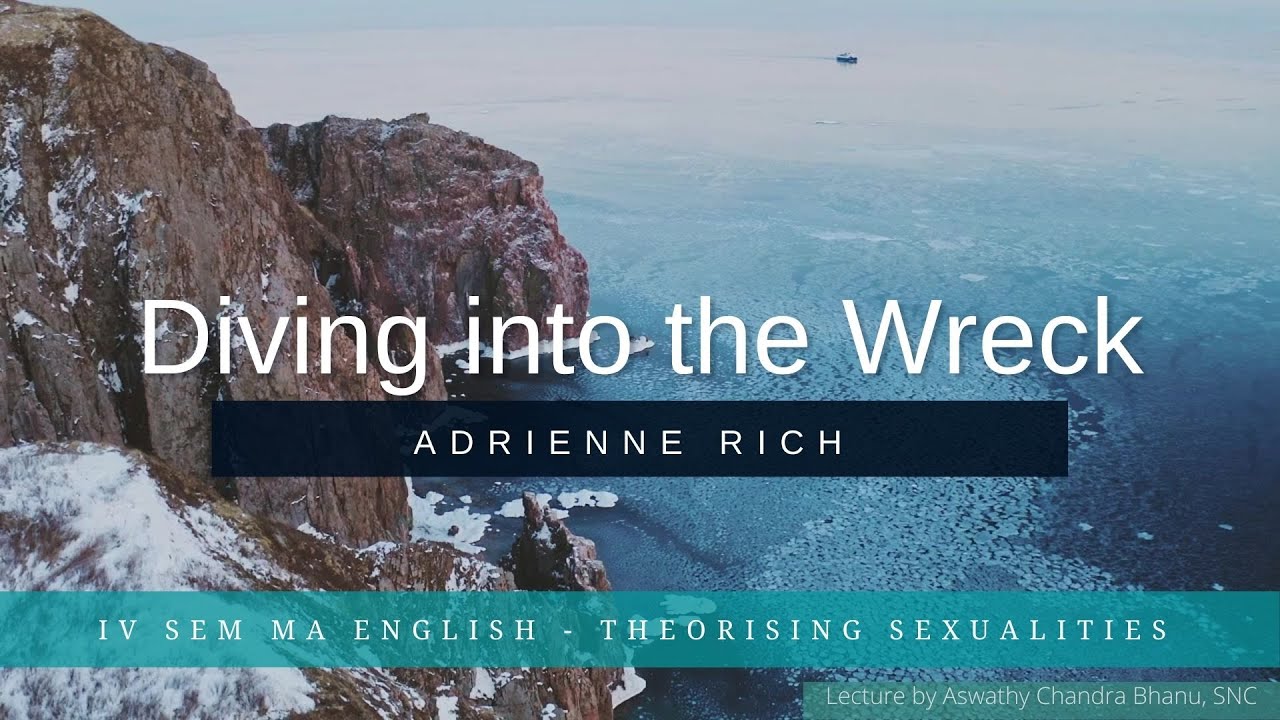 Diving into the Wreck   - Adrienne Rich (Detailed Analysis)
