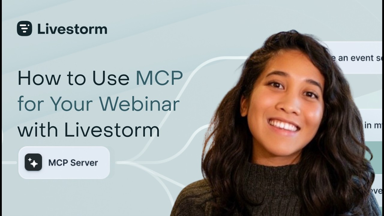 How to Use MCP for Your Webinar with Livestorm