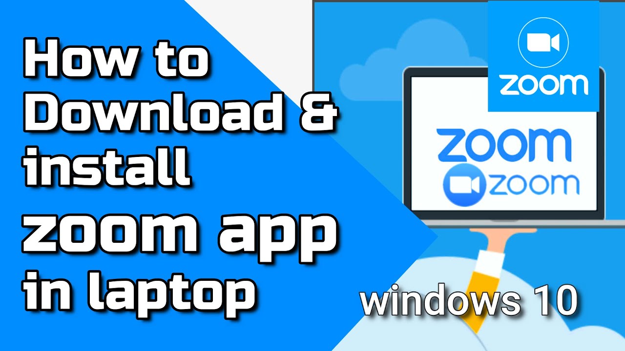 How to Download and install zoom app in laptop windows 10 pc